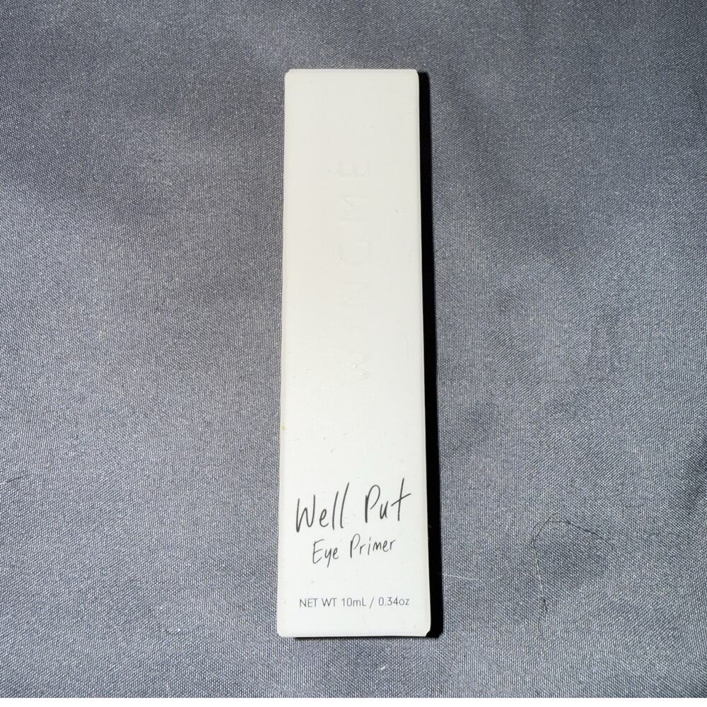 W7 Well Put Eye Primer Matte Clear Liquid 0.34 oz Vegan Cruelty-Free